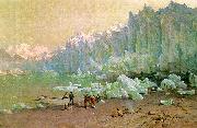 Thomas Hill The Muir Glacier in Alaska France oil painting artist